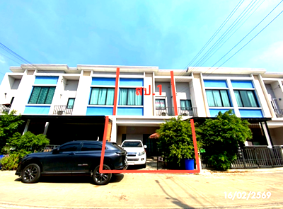 ทาวน์โฮม แจส กรีน วิลเลจ คู้บอน : ทาวน์เฮ้าส์ 18.1 ตร.วา เรซิโอ โฮม วงแหวน-รามอินทรา เขตบางเขน กรุงเทพมหานคร 3.4M