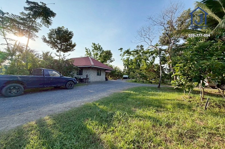 รูป ขายที่ดินถมแล้ว 5 ไร่ ติดคลองรังสิต-นครนายก คลอง 8 หนองเสือ ปทุมธานี พร้อมสิ่งปลูกสร้างบ้าน 3 หลัง - รูปที่ 5/14