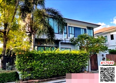 Houses for rent : For rent: 2-story detached house, Delight Bangna - Srinakarin, ready to move in, near MEGA Bangna.