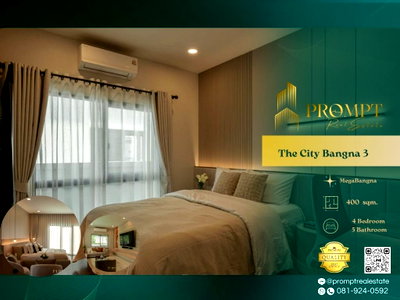 เช่าบ้านเดี่ยว สมุทรปราการ : AB06034 - The City Bangna 3 : MegaBangna 
