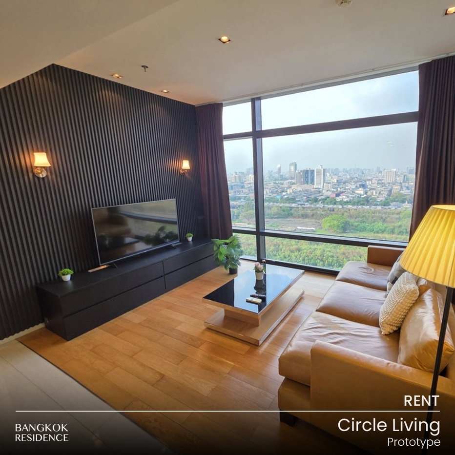 รูป เช่าคอนโด 💎Circle Living Prototype  1นอน 84ตรม 70k 🌃 พิเศษ! ห้องมุมสวย ใกล้ ARL มักกะสัน  - รูปที่ 1/7