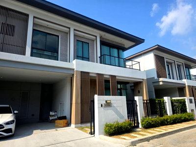 บ้านเดี่ยวให้เช่า : 🌿 ปล่อยเช่าบ้านเดี่ยวหรูหลังใหญ่ Bangkok Boulevard แจ้งวัฒนะ-ราชพฤกษ์ | สเปซจัดเต็ม 237 ตร.ม. ค่าเช่าดีที่สุดเพียง 55,000 บาท/เดือน!