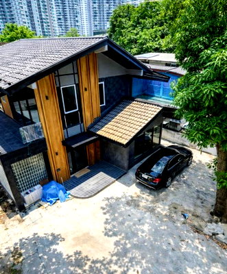 สำนักงานให้เช่า : นานาชาติแองโกลสิงคโปร์ 200ม. commercial space ปรับปรุงใหม่ ใกล้ BTS ปุณณวิถี 400 ม.ทรู ดิจิทัล พาร์ค 60 ตร.ว.240 ตร.ม