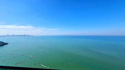 คอนโดให้เช่า : 🎥　⛵ Arom Wongamat ⛵ Sea view / 38F / 1bedroom >> THB45,000/month彡