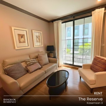 เช่าคอนโด ⭐ The Reserve Kasemsan 3  2นอน 70ตร.ม. 50k 💚 ยูนิตว่าง พร้อมเช่า ใกล้ BTS สนามกีฬาแห่งชาติ  