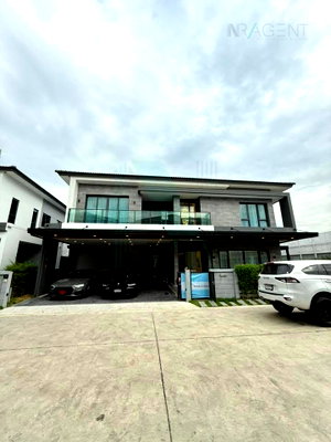 Houses for rent Samut Prakarn : 📌 For Rent 2-story House THE CITY SATHORN - SUKSAWAT 3 4 bedroom 5 bathroom