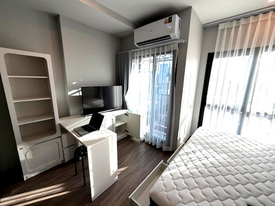 Condos for rent : Room Room for rent Metris District Ladprao pet friendly just brand new room high floor just by MRT Phayonhothin 