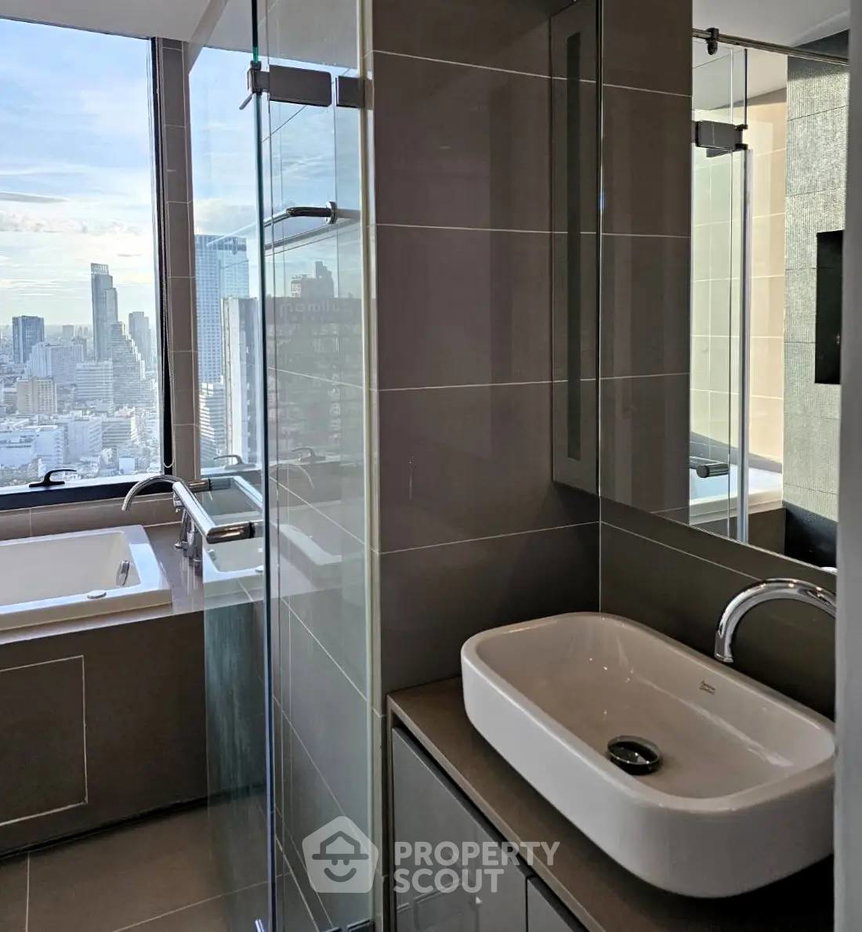 รูป คอนโด 2 ห้องนอน 84 ตร.ม. ชั้นสูง 40 ที่ M Silom ใกล้ BTS ช่องนนทรี 400 ม. (ID 3007238) - รูปที่ 7/10