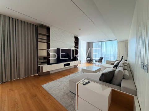 🔥290K🔥- 3 Beds with Jacuzzi 191.49 sq.m. High Fl. 25+ ULTIMATE CLASS Condo BTS Phrom Phong 50 m. at MARQUE Sukhumvit Condo / For Rent