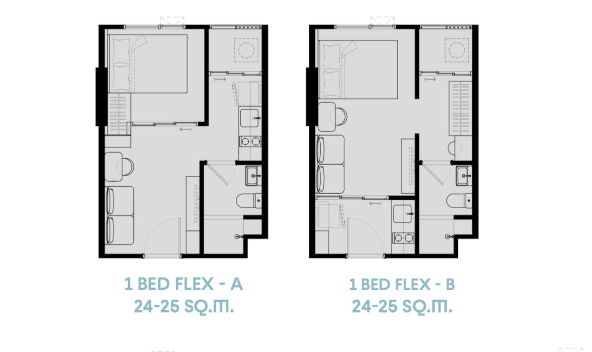 รูป ถูกกว่าเช่า! ขาย COBE ลาดพร้าว-สุทธิสาร 1 Bed Flex แต่งครบ 2.2 ล้านเท่านั้น ✨ - รูปที่ 3/6