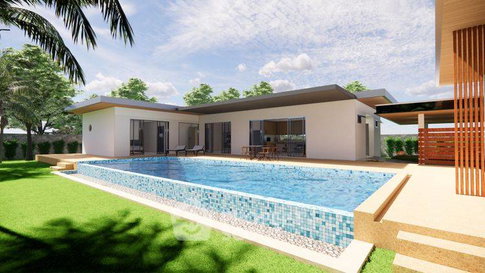 บ้านเดี่ยว 3 ห้องนอน พร้อมเลี้ยงสัตว์ Sun Sirine House – Pool Villa (ID 3004793)