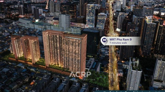 โครงการใหม่ใจกลาง New CBD | NUE Epic Asoke-Rama 9 Central rama9 MRT Rama 9 ดีลลับส่วนลดสูง 1 ลบ.