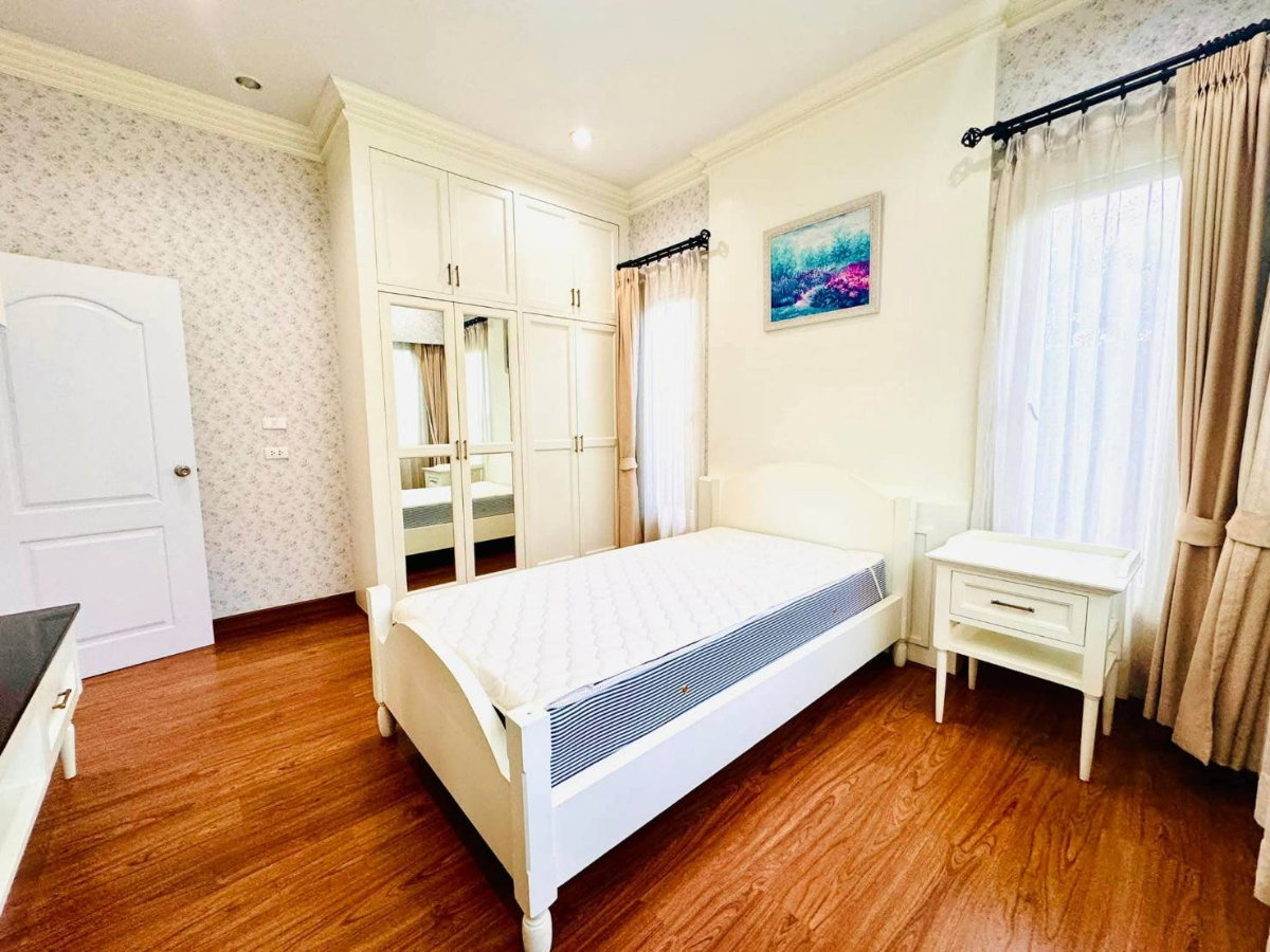 รูป ขายบ้านเดี่ยวชั้นเดียว ในโครงการแสนสราญ 4 เดอะ เบลล่า หางดง เชียงใหม่ เฟอร์นิเจอร์ครบ (H489) T.0946511456 - รูปที่ 10/12