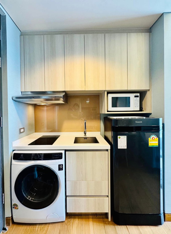 รูป Condo for RENT/SALE Park 24 𝐒𝐢𝐳𝐞 : 26 sqm. 1 Bed /1 Bath /Unblocked view 𝐅𝐥𝐨𝐨𝐫 : 29th - รูปที่ 5/7