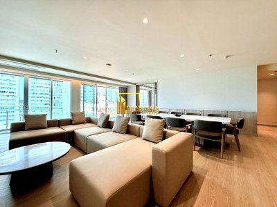 Apartment building for rent Srinakharinwirot University Prasanmit Campus : Newly Renovated 4 Bedroom Serviced Apartment in Asoke Area - BR21445AP