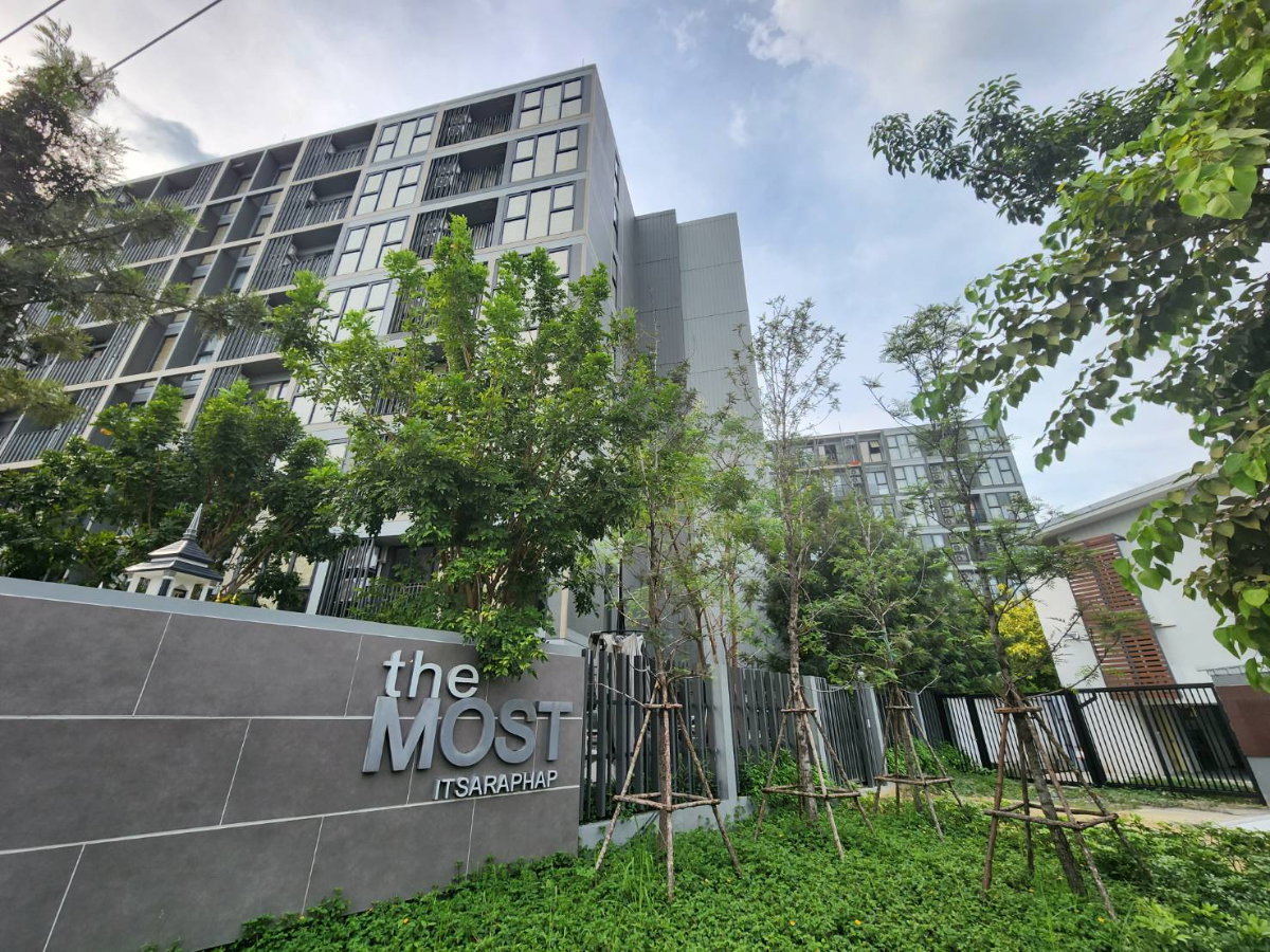 รูป วิวสวนร่มรื่น**ห้องว่างครับผม แบบ 2 Bed หายาก จอดรถได้ 2 คัน**ให้เช่า The Most อิสรภาพ ใกล้ศิริราช ใกล้MRTบางขุนนนท์!!SN517.5.310 - รูปที่ 27/49