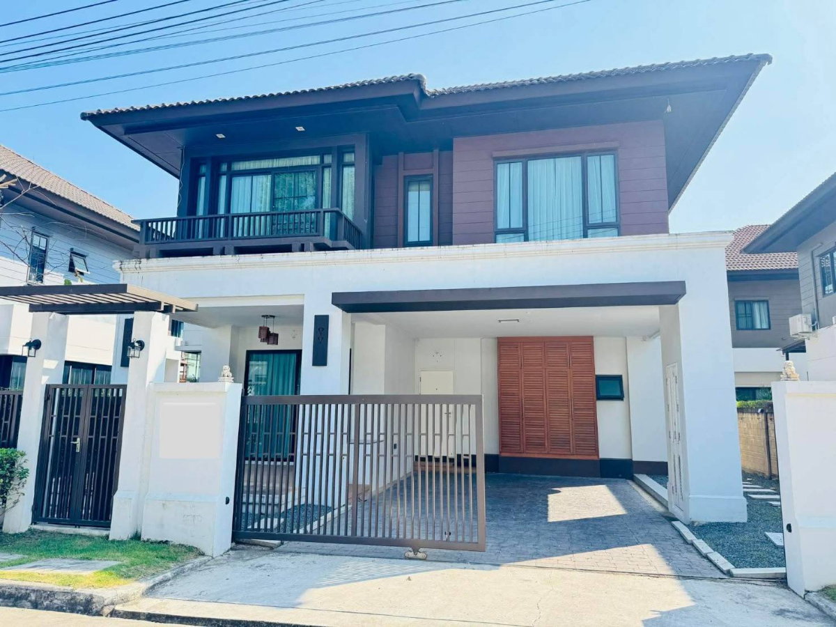 รูป ✨ให้เช่าบ้านเดี่ยวหรู เศรษฐสิริ สันทราย | บ้านสวยสไตล์ Luxury เฟอร์ครบ พร้อมเข้าอยู่ ใกล้เซ็นทรัลเฟสติวัลและรวมโชค 💎 - รูปที่ 1/36