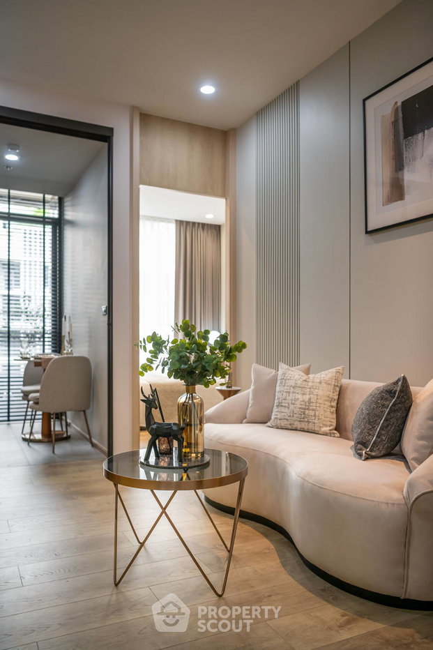 รูป คอนโดชั้น 20 แบบ 1 ห้องนอน ที่ The Fine Bangkok Thonglor-Ekamai ใกล้ BTS Thong Lor (ID 3007411) - รูปที่ 2/12