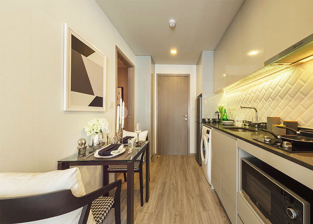 รูป Maestro 14 Siam Ratchathewi【𝐑𝐄𝐍𝐓】🔥Luxury Contemporary พร้อมฟิตเนสและมุมพักผ่อนที่ออกแบบอย่างมีรสนิยม🔥 ติดต่อไลน์ไอดี: @hacondo - รูปที่ 8/10