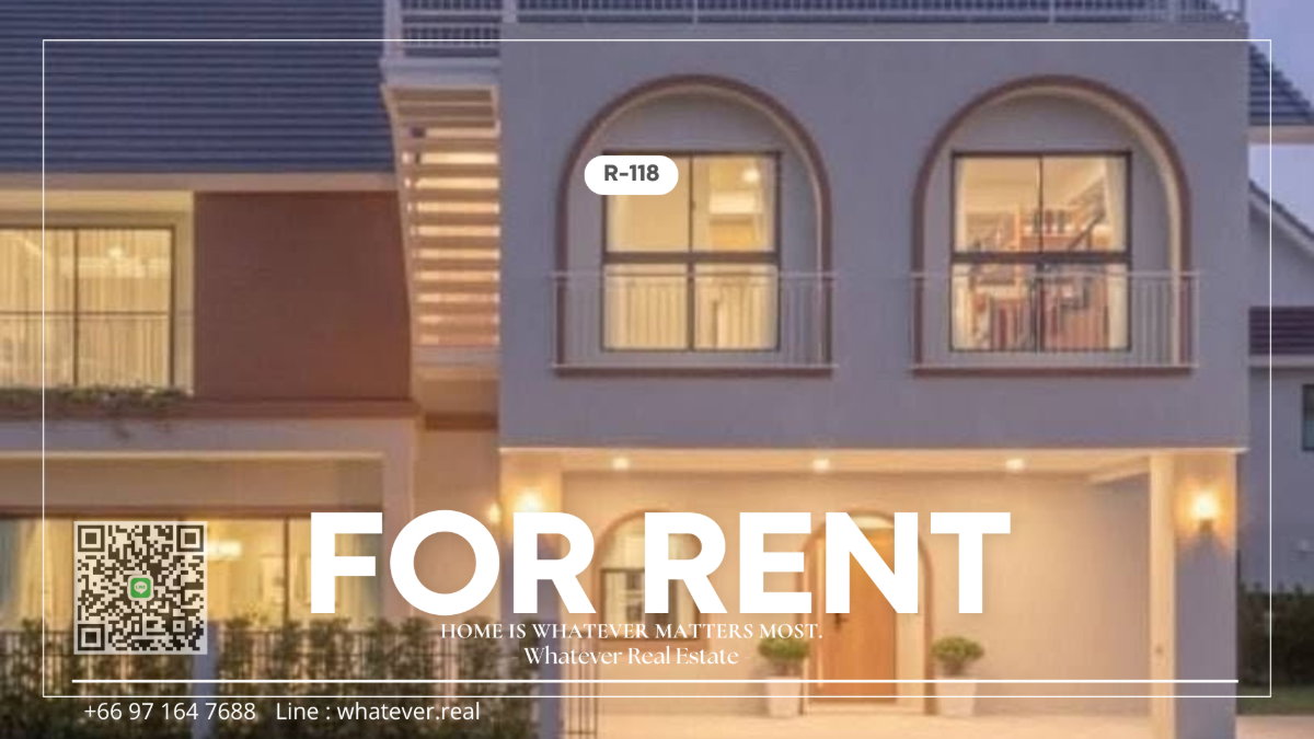 picture S-149 Luxury Pool Villa for  Rent 📍 Graceland Village, Chiang Mai - 1/27