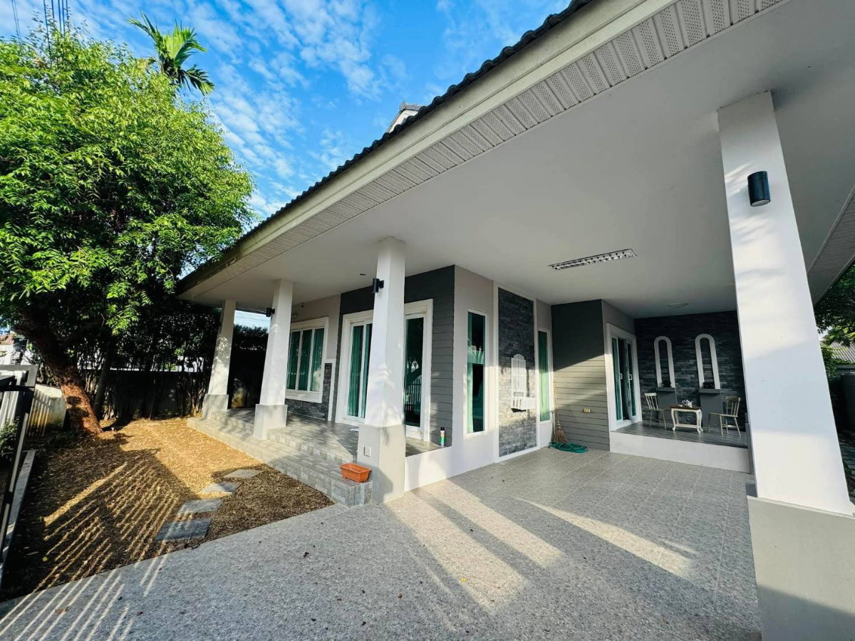 รูป ขายบ้านเดี่ยวชั้นเดียว ในโครงการแสนสราญ 4 เดอะ เบลล่า หางดง เชียงใหม่ เฟอร์นิเจอร์ครบ (H489) T.0946511456 - รูปที่ 2/12