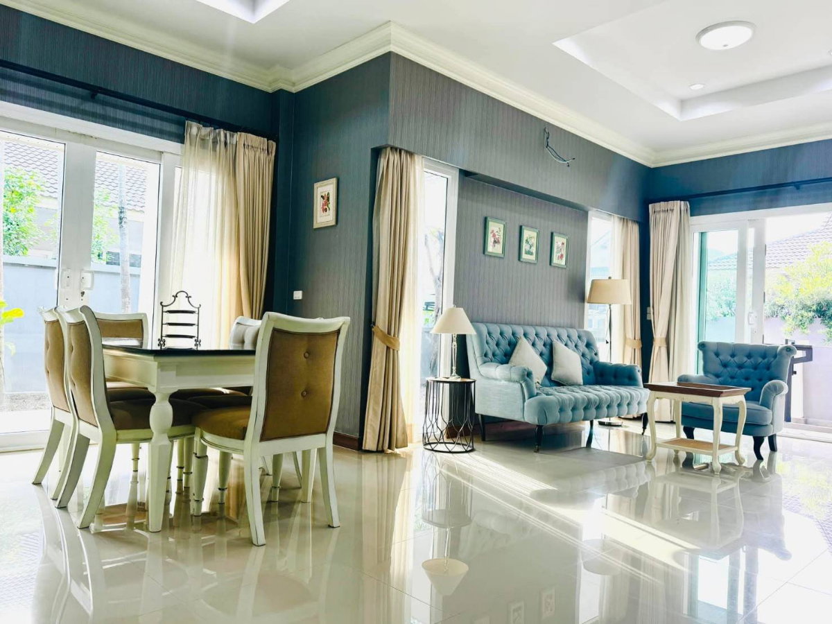 รูป ขายบ้านเดี่ยวชั้นเดียว ในโครงการแสนสราญ 4 เดอะ เบลล่า หางดง เชียงใหม่ เฟอร์นิเจอร์ครบ (H489) T.0946511456 - รูปที่ 6/12