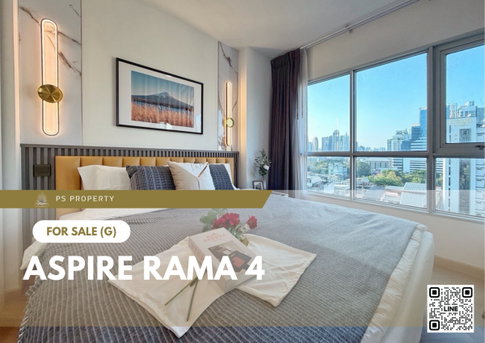 ขายด่วน 📍 Aspire Rama 4 📍 ตกแต่งสวย เฟอร์นิเจอร์ครบ ใกล้ BTS เอกมัย 