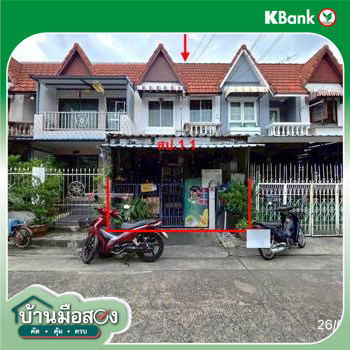 รูป ทาวน์เฮ้าส์ 16 ตร.วา ธรรมสาธิต วิลล่า เขตพระโขนง กรุงเทพมหานคร 2.3M - รูปที่ 13/15