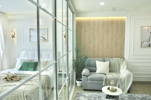 🚩 For Sell Condo DCONDO RAM INTRA Building A, Floor 7,1 bed room, Room size 30 sqm