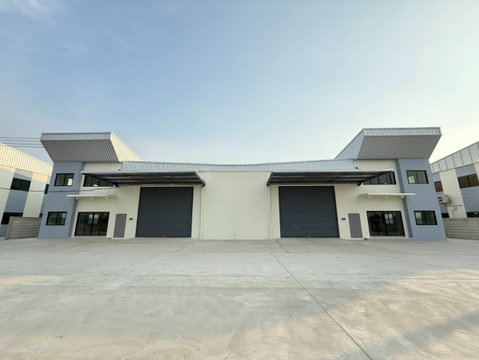 Warehouse for rent, ready to use. "Large space, everything in one place!" ✨ 📍 Soi Bang Pla 2, Bang Phli, Samut Prakan