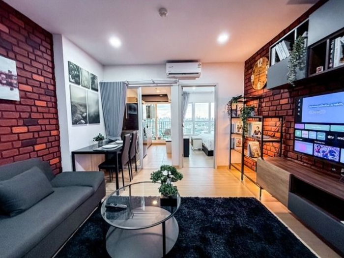 รูป 🔥 Supalai Veranda Ramkhamhaeng ห้องใหญ่ชั้น 33 วิวพาโนรามา เพียง 24,500 บาท ✨ 1 ห้องนอน 41 ตร.ม. ใกล้ MRT สายสีส้ม พร้อมเข้าอยู่ - รูปที่ 2/8