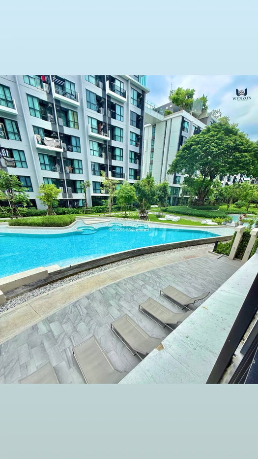 รูป 📣📣ให้เช่า Kave Town Space วิวสระ🌊🌊  - รูปที่ 4/26