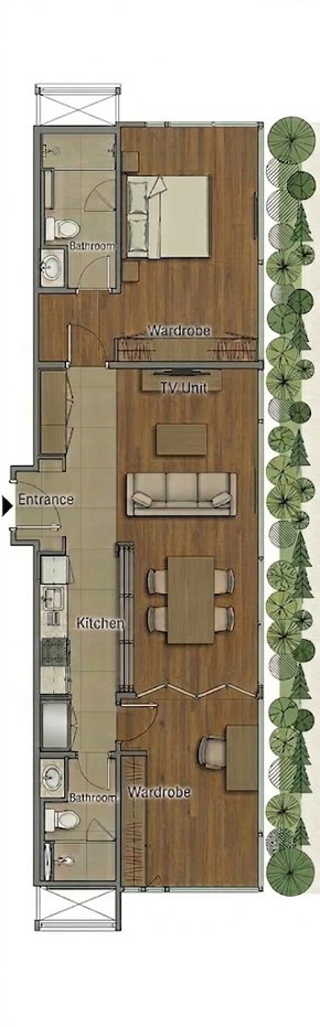 picture ++ Urgent rent ++ CIRCLE LIVING PROTOTYPE ** 2 bedrooms 86 sq.m. - 14/14