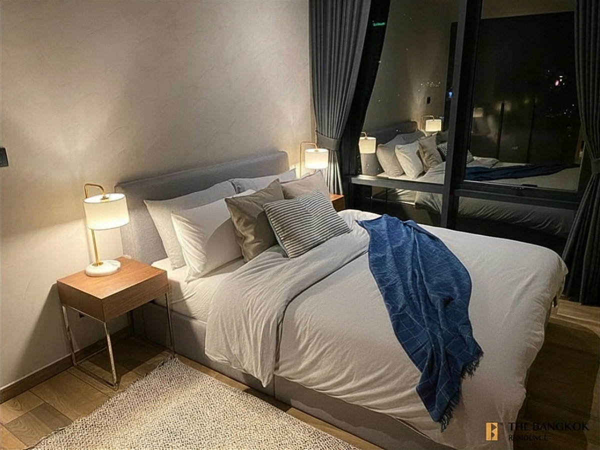 รูป เช่าคอนโด 🌆 The Lofts Asoke 2นอน 85.4ตร.ม. 90k 🤎ห้องสวยที่สุดโทนไม้ อบอุ่น ใกล้ MRT เพชรบุรี - รูปที่ 4/7