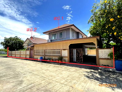 ขายบ้านเดี่ยว : บ้านเดี่ยว 105.8 ตร.วา สินทวี กรีนวิลล์ 2 พระสมุทรเจดีย์ สมุทรปราการ 6.4M