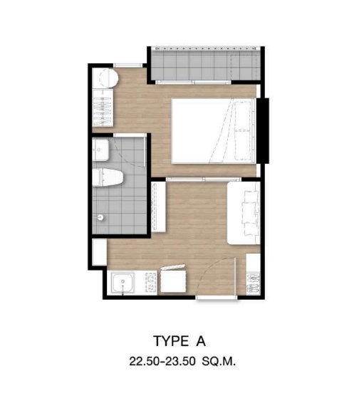 Type A floor plan