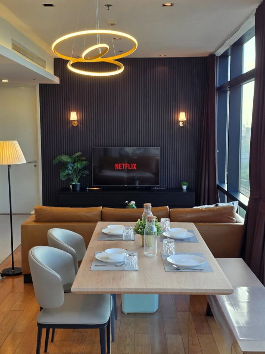 รูป ให้เช่าคอนโด 2 ห้องนอน Circle Living Prototype เพชรบุรี–อโศก ห้องใหญ่ วิวสวนและพระอาทิตย์ตก (Rt-01) - รูปที่ 5/16