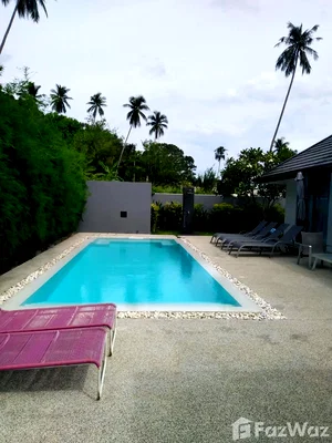 Houses for rent Surat Thani : Modern 3-Bedroom Pool Villa for Long-Term Rent in Lamai 6415720