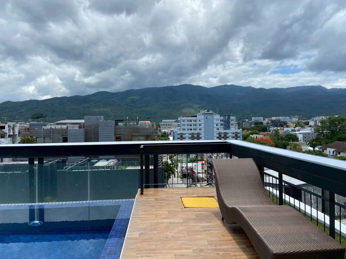 picture 🔥 For Rent The Nimman by Palm Springs | Near One Nimman & MAYA | Beautiful Ready-to-Move-in Room | Prime Location in the Heart of Nimman - 7/10