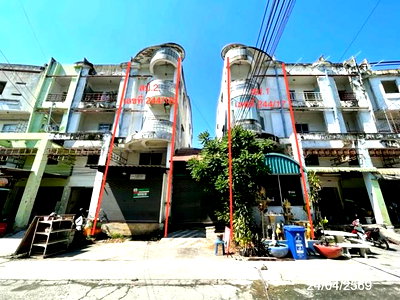 อาคารพาณิชย์ สมุทรปราการ : อาคารพาณิชย์ 36 ตร.วา บางเสาธง สมุทรปราการ 4M
