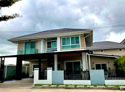 ขายบ้านเดี่ยว : ขายบ้านเดี่ยว 2 ชั้น ในโครงการบ้านกาญจน์กนก 12 เฟส 2 เชียงใหม่ ใกล้โรงพยาบาลกรุงเทพ (H536) T.0946511456