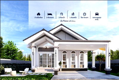 บ้านเดี่ยว แอร์พอร์ต พลาซ่า เชียงใหม่ :  บ้านนอกโครงการทำเลเด่นใกล้กาดฝรั่ง  บ้านมือหนึ่งใหม่แกะกล่อง   #CHD101786