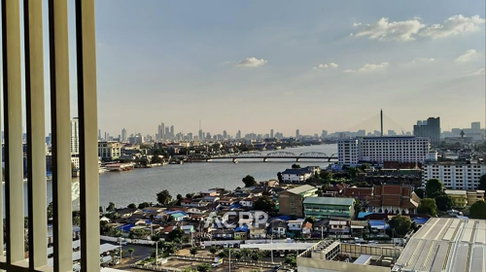 ForSale Riverfront Lifestyle at Ideo Charan 70 View: South Facing (Rama 8 Bridge & Chao Phraya River