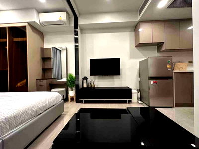 คอนโดให้เช่า : Condo One9Five Asoke-Rama 9 แบบ 1 ห้องนอน 1 ห้องน้ำ ตึกA ตกแต่งครบพร้อมอยู่