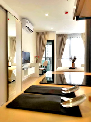 Condos for rent : *AP127* 🔥The Rich Rama 9 - Srinakarin | Beautiful , fully furnished, ready to move in | Next to BTS/ARL Hua Mak, 10 min to Suvarnabhumi Airport 🔥