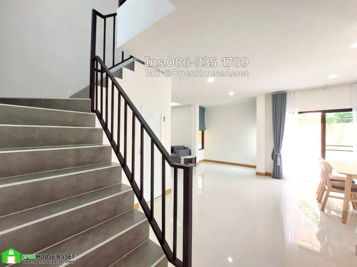 รูป บ้านเดี่ยวฟ้ากรีนพาร์ค เฟส 2 รีโนเวทใหม่  พื้นที่กว้าง 177 ตร.ม. ฟังก์ชันครบ เดินทางสะดวกเชื่อมต่อพหลโยธิน-ลำลูกกา-รังสิต - รูปที่ 14/19