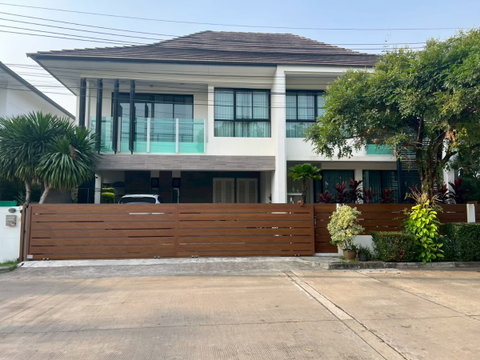 🏠 ให้เช่าบ้าน : Blue Lagoon 2 Bangna - Wongwaen (บลูลากูน 2 บางนา - วงแหวน)   รหัสทรัพย์ | 📌LNP-H1055