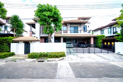 ขายบ้านเดี่ยว : 📌 ขายบ้านเดี่ยว โครงการ มัณฑนา เลค วัชรพล 2 ชั้น 5 ห้องนอน 5 ห้องน้ำ