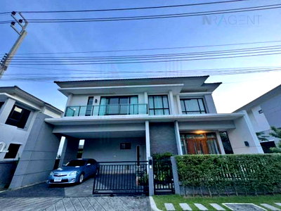 เช่าบ้านเดี่ยว ม.ราชพฤกษ์ : ให้เช่าบ้านเดี่ยว 2 ชั้น เดอะ ซิตี้ ราชพฤกษ์-สวนผัก 3 ห้องนอน 5 ห้องน้ำ