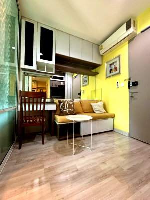 Condos for rent : Condo for rent 🔥 Ideo Mobi Sukhumvit 81 | 80 m from BTS On Nut | Beautiful built-in room, pool view | Fully furnished  | Only 13,000 THB/month 🔥